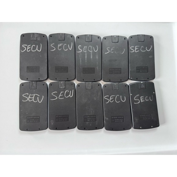 SMALL MINI POCKET CALCULATOR School Office 8 Digit Solar Power Set Of 10 Tested - Picture 2 of 6